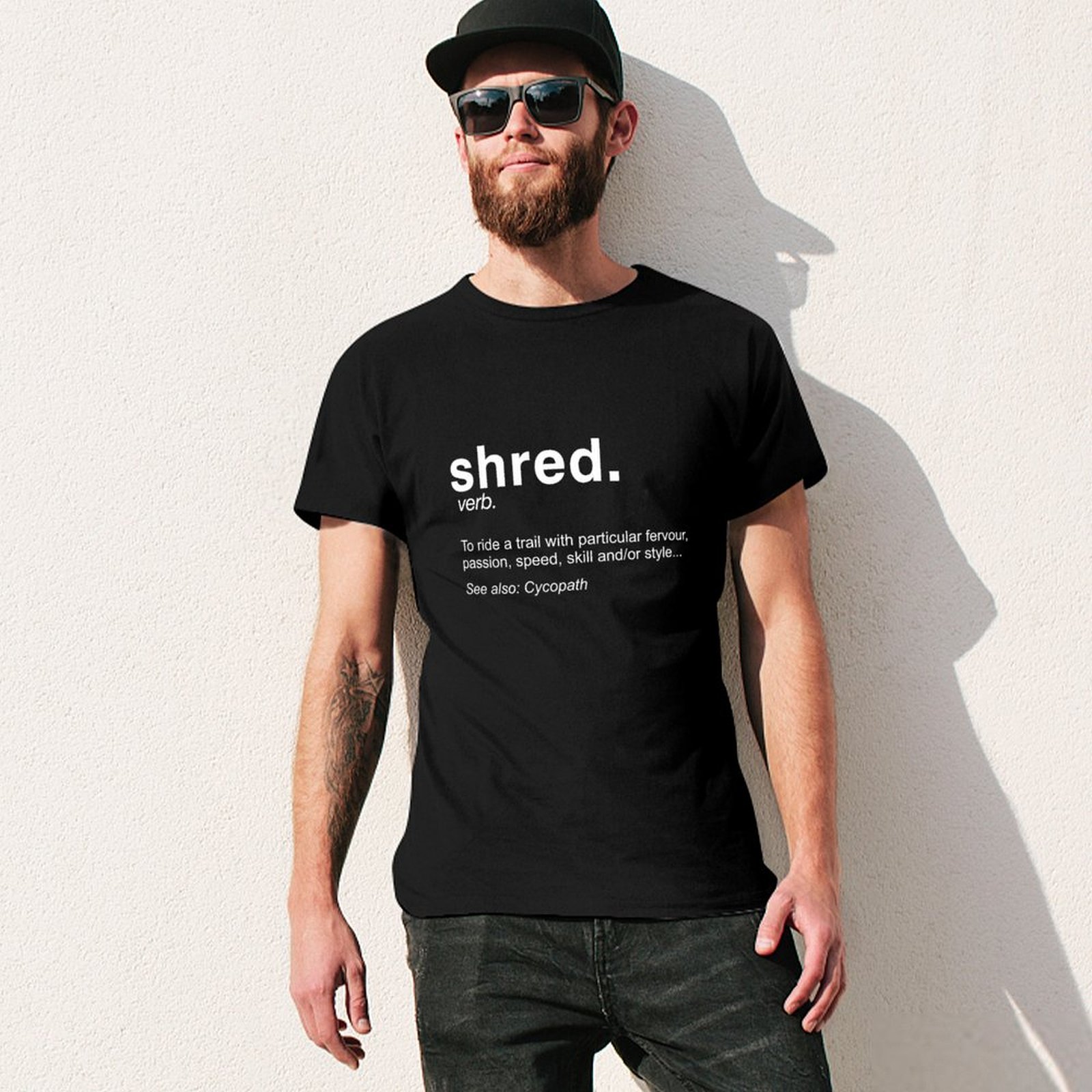 Définition de Shred It - T-shi - Mountain Biking Definition avis et prix