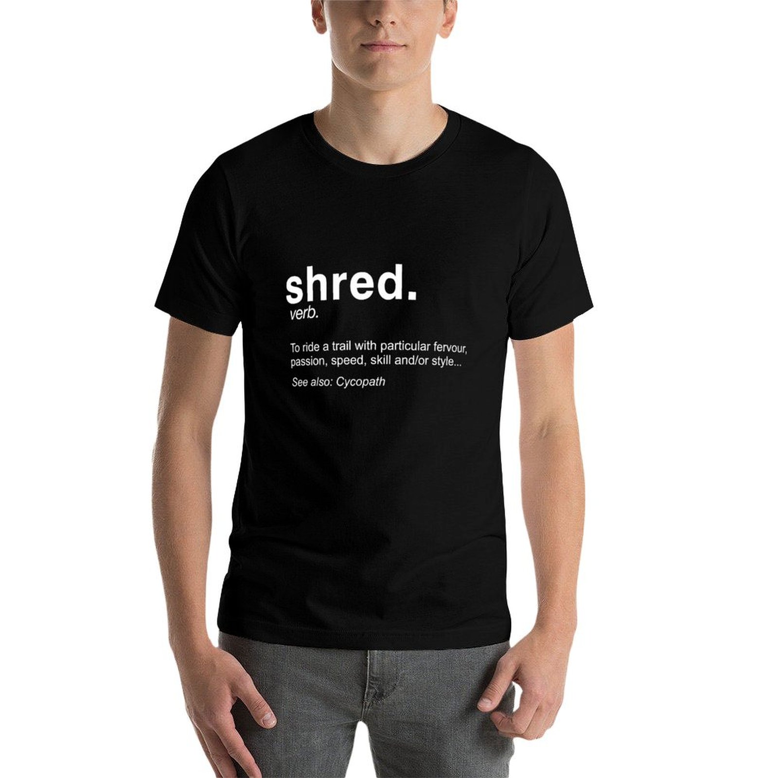Définition de Shred It - T-shi - Mountain Biking Definition avis et prix