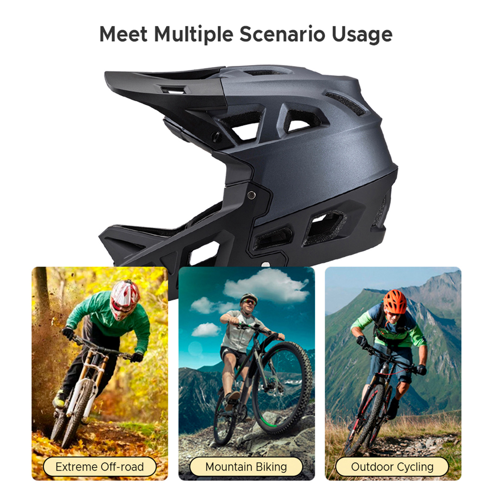 Casque de VTT intégral casque  - Mountain Biking Helmet Kids avis et prix